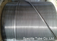 Welded Stainless Steel Coil Tubing Round Metal Pipe Wall Thickness 0.50MM - 2.11MM